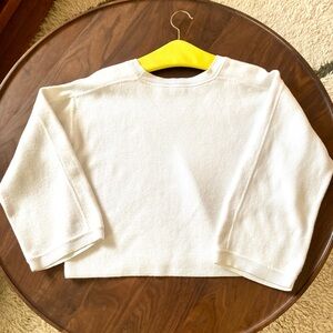 Vince - White Cropped Sweater (women’s size XXS)